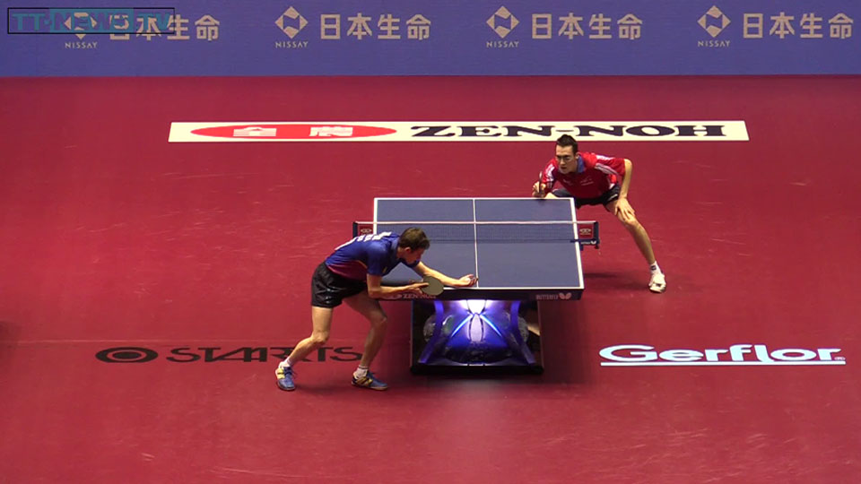 WTTC 2014 Tokyo – Men’s Teams Group C: France – Romania