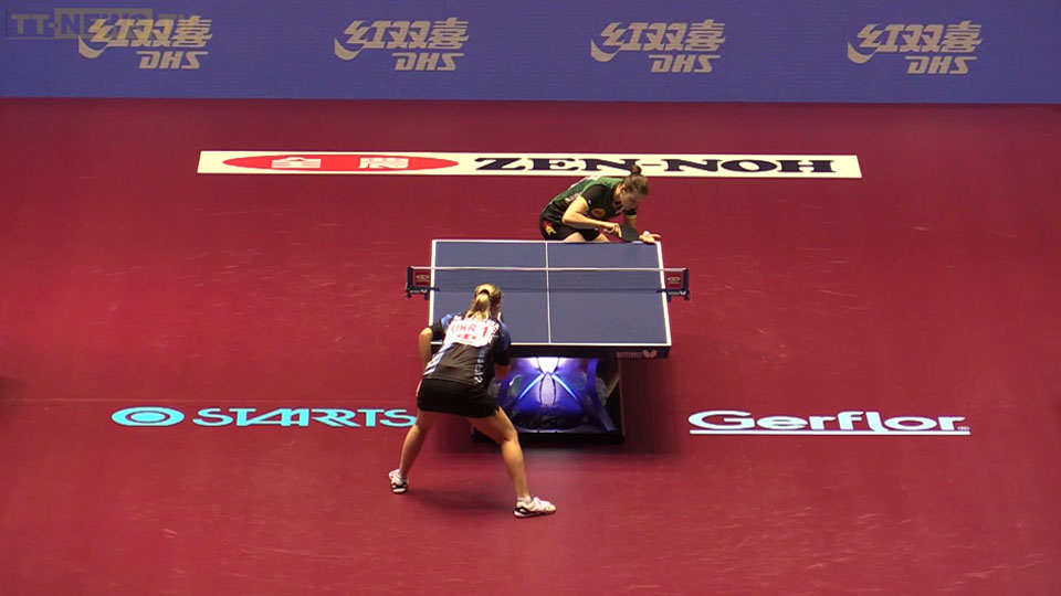 WTTC 2014 Tokyo – Women’s Teams Group D: Ukraine – Germany (Part 1)