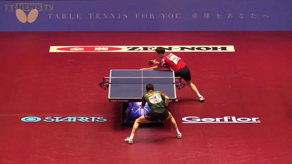 WTTC 2014 Tokyo – Men’s Teams Group C: Portugal – France (Part 1)