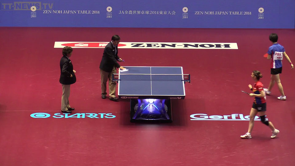 WTTC 2014 Tokyo – Women’s Teams Group A: Korea DPR – Romania (Part 2)