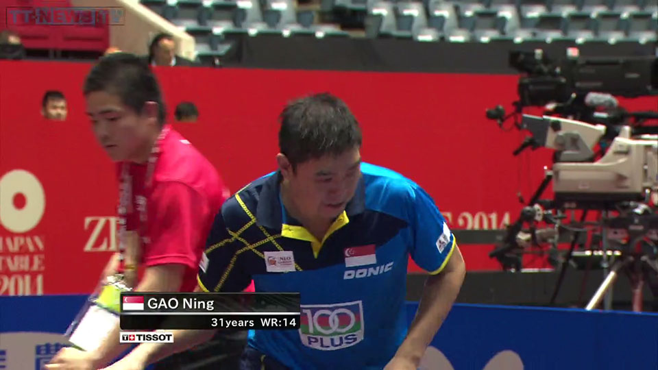 WTTC 2014 Tokyo – Men’s Teams Group B: Singapore – Hong Kong (Part 4)