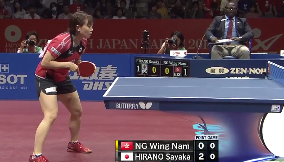 WTTC 2014 Tokyo – Women´s Team Semi Final  Hong Kong – Japan (Part 2)