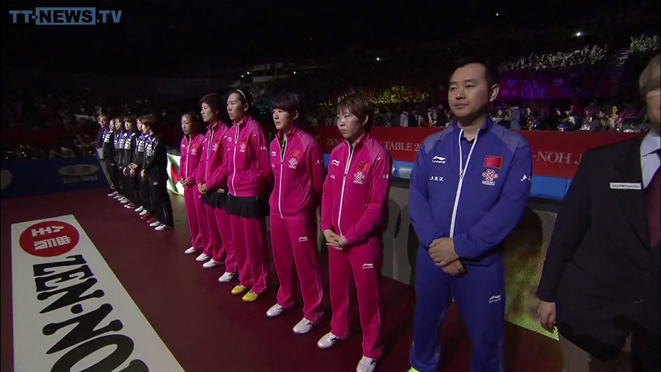 WTTC 2014 Tokyo – Women’s Teams Final: China – Japan (Part 1)