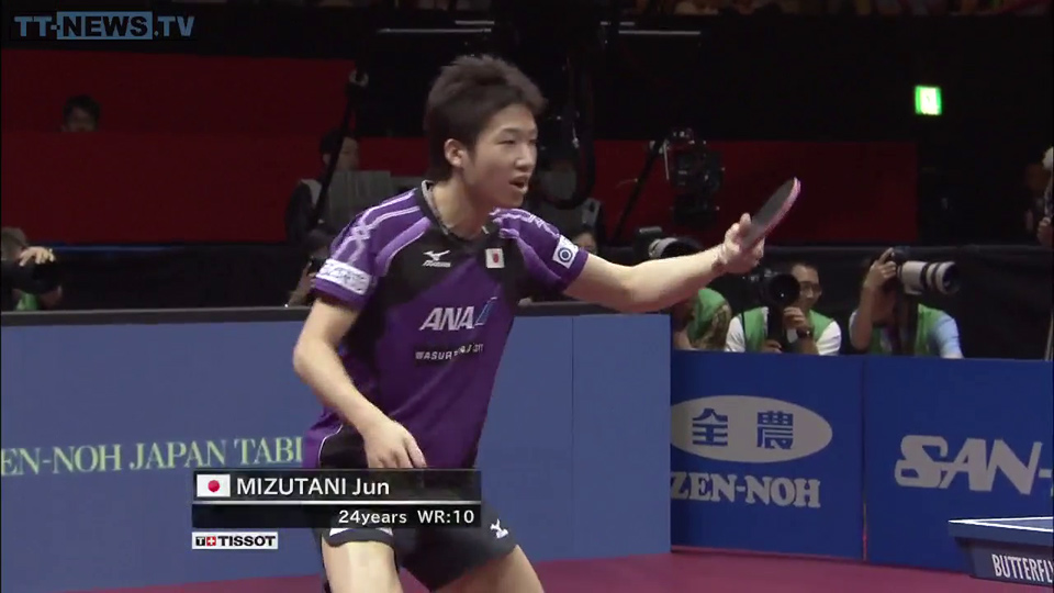 WTTC 2014 Tokyo – Men’s Teams Semi-Final: Germany – Japan (Part 1)