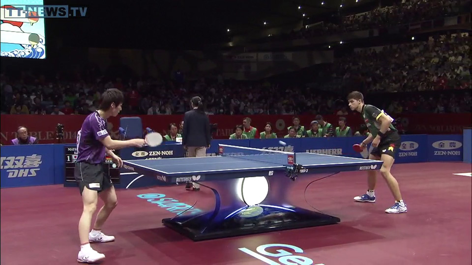 WTTC 2014 Tokyo – Men’s Teams Semi-Final: Germany – Japan (Part 2)