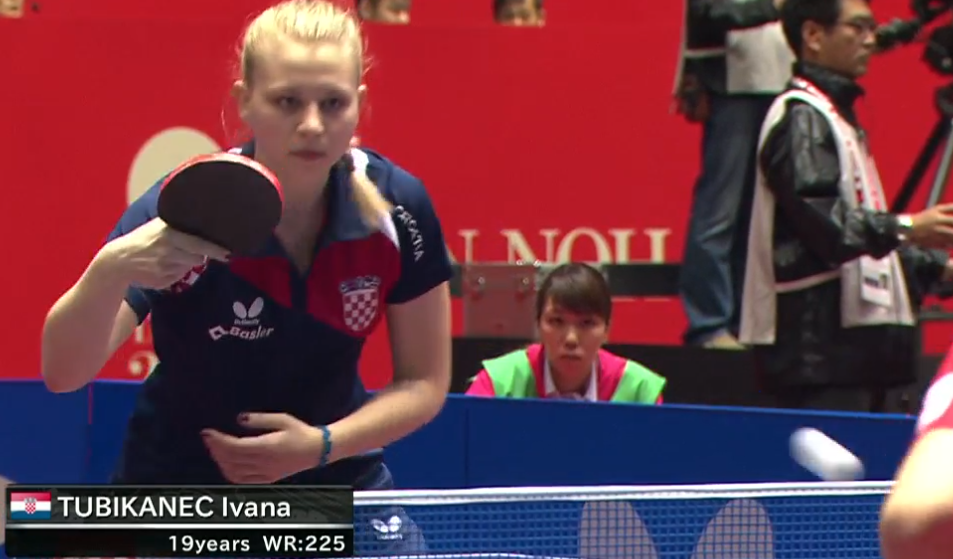 WTTC 2014 Tokyo – Women´s Team Group D  Croatia – Hong Kong (Part 1)