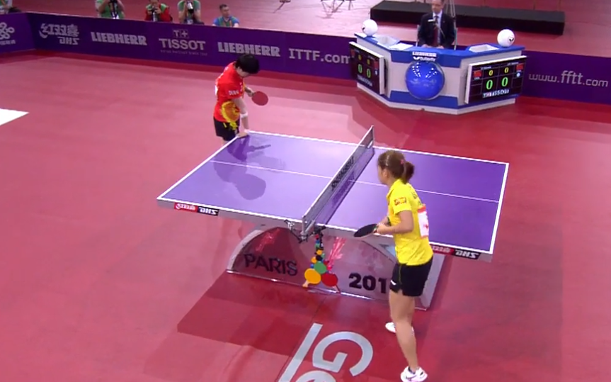 WTTC 2013 Paris (FRA) – WS Final : LI Xiaoxia (CHN) – LIU Shiwen (CHN)