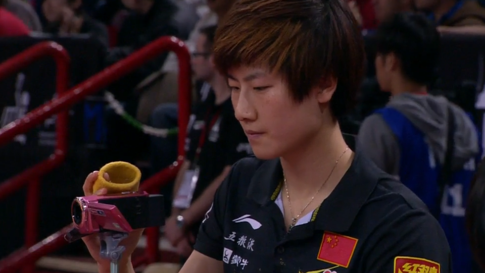 WTTC 2013 Paris (FRA) – WS Round 3: Ding Ning (CHN) – Hu Limei (CHN)