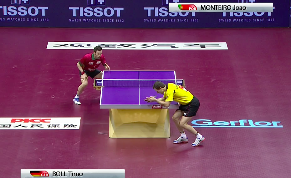 WTTC 2015 Suzhou – Men’s Singles Round of 32 – Boll Timo (GER) vs. Monteiro Joao (POR)