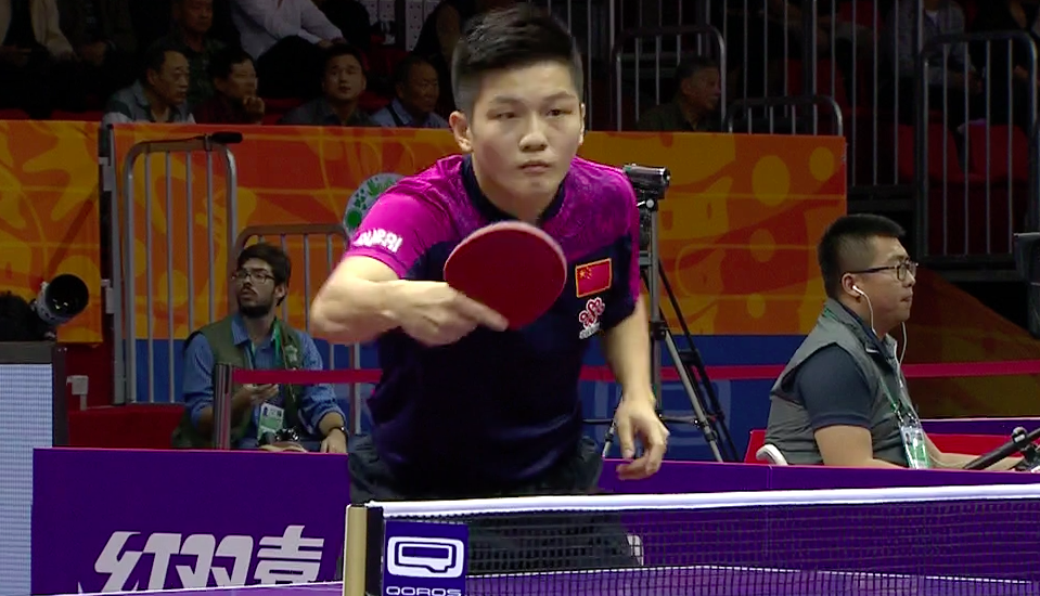 WTTC 2015 Suzhou – Men’s Singles Round of 64 – Chiang Hung-Chieh (TPE) vs. Fan Zhendong (CHN)