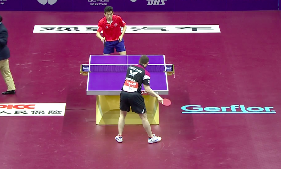 WTTC 2015 Suzhou – Men’s Singles Round of 64 – Drinkhall Paul (ENG) vs. Wong Chun Ting (HKG)