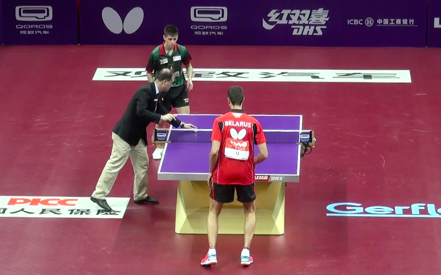 WTTC 2015 Suzhou – Men’s Singles Round of 32 – Geraldo Joao (POR) vs. Vladimir Samsonov (BLR)