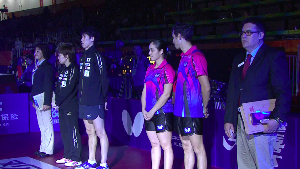 WTTC 2015 Suzhou – Mixed Doubles Round of 32 – Madrid Marcos (MEX) / Silva Yadira (MEX) vs.Yoshimura Maharu (JPN) / Ishikawa Kasumi (JPN)