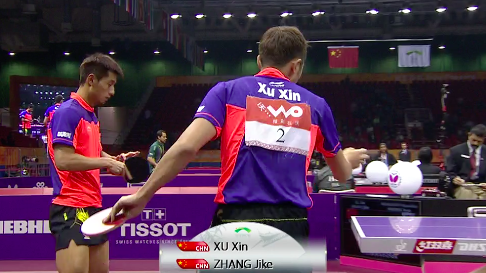 WTTC 2015 Suzhou – Men’s Doubles Quarter Finals – Morizono Masataka (JPN) / Oshima Yuya (JPN) vs. Xu Xin (CHN) / Zhang Jike (CHN)