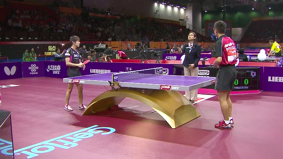 WTTC 2015 Suzhou – Men’s Singles Round of 64 – Niwa Koki (JPN) vs. Wang Zengyi (POL)