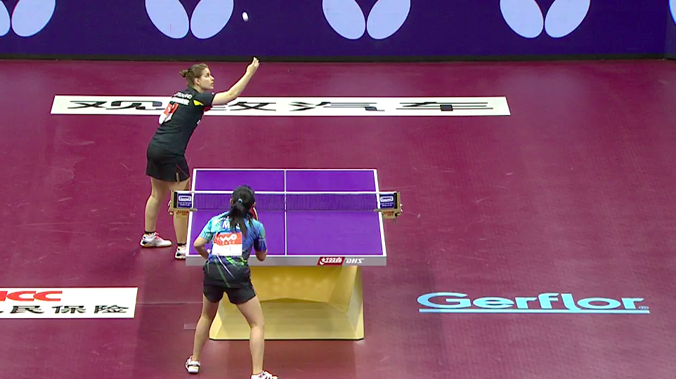 WTTC 2015 Suzhou – Women’s Singles Round of 128 – Solja Petrissa (GER) vs. Lee Rou You (MAS)