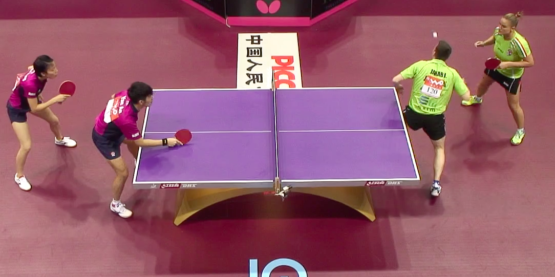 WTTC 2015 Suzhou – Mixed Doubles Round of 16 – Yan An (CHN) / Wu Yang (CHN) vs. Jakab Janos (HUN) / Pergel Szandra (HUN)