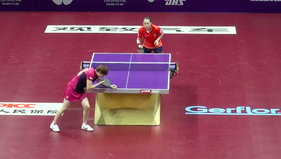 WTTC 2015 Suzhou – Women’s Singles Round of 32 – Zhu Yuling (CHN) vs. Tie Yana (HKG)