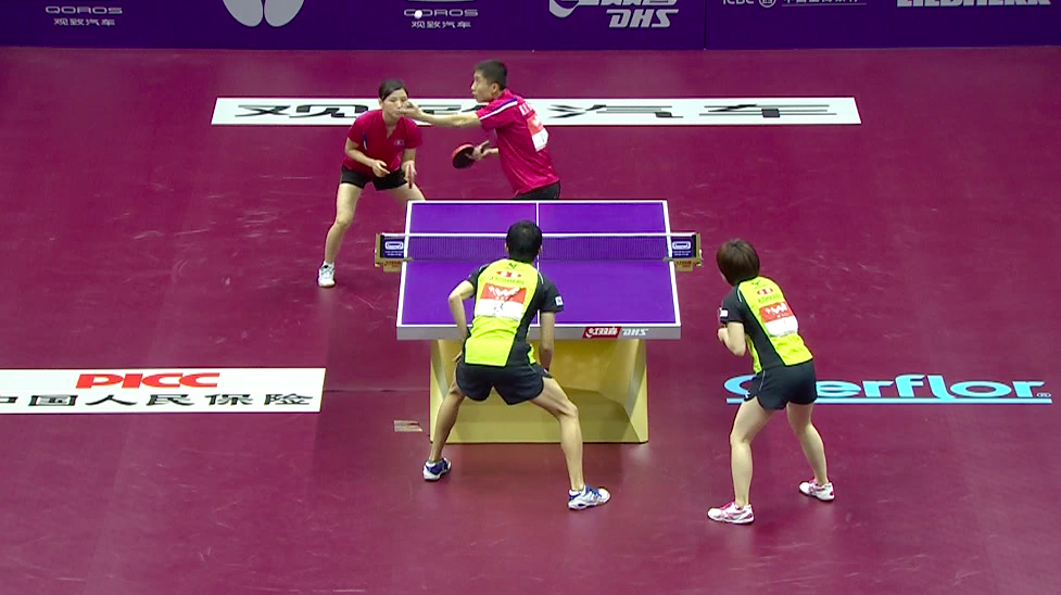 WTTC 2015 Suzhou – Mixed Doubles Semi Final – Kim Hyok Bong (PRK) / Kim Jong (PRK) vs. Yoshimura Maharu (JPN) / Ishikawa Kasumi (JPN)